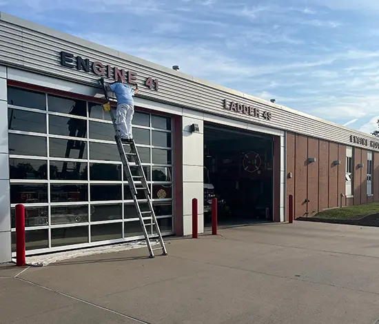 business exterior paint service